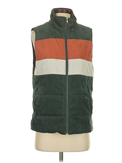 Pre-owned Staccato Vest In Green