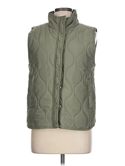 Pre-owned Staccato Vest In Green
