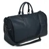 Stackers Blue  Men's Weekend Garment Bag - Navy & Matte Black In Blue