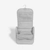Stackers Large Hanging Washbag - Pebble Grey In Grey