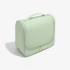 Stackers Large Hanging Washbag - Sage Green In Green
