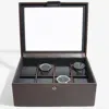 Stackers Men's  Eight Piece Watch Box  Brown In Brown