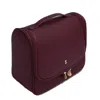 Stackers Red  Burgundy Hanging Washbag In Red