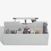Stackers Supersize Cosmetic Tool Box Pebble Grey In Grey