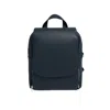 Stackers Women's  Backpack - Pebble Navy Blue In Blue