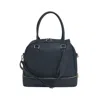 Stackers Women's Blue  Handbag - Pebble Navy In Blue