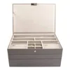 Stackers Women's Brown  Mink Supersize Jewelry Box In Brown