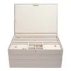 Stackers Women's Neutrals  Taupe Supersize Jewelry Box