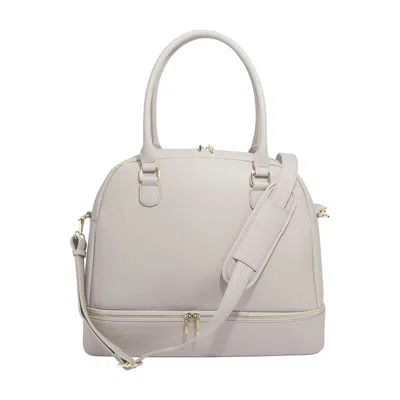 Stackers Women's Neutrals The Handbag - Taupe In Gray