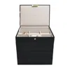 Stackers Women's  Black Jewelry Box Classic Set Of Five In Black