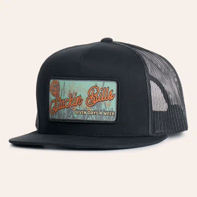 Stackin Bills Black Dusk Logo Patch Cap