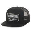Stackin Bills Black Home Grown Trucker Cap In Black