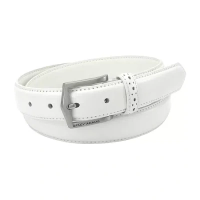 Stacy Adams 087 30mm Mens Belt In White