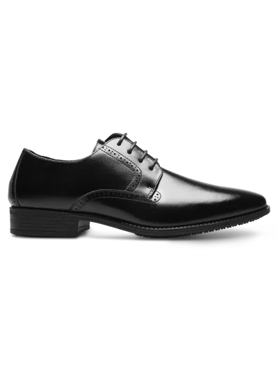 Stacy Adams Ardell Leather Plain Toe Oxfords In Black