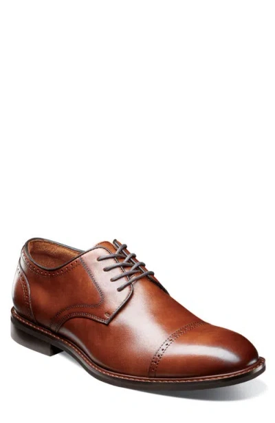 Stacy Adams Bailey Cap Toe Derby In Brown