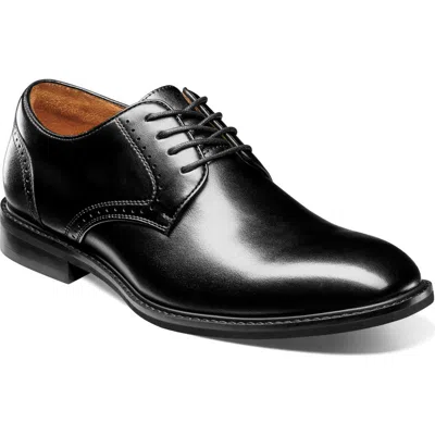 Stacy Adams Benson Plain Toe Derby In Black
