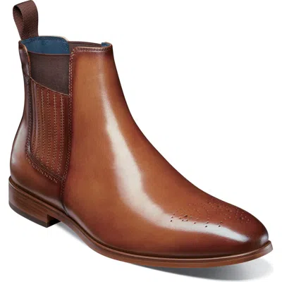 Stacy Adams Bradley Chelsea Boot In Brown