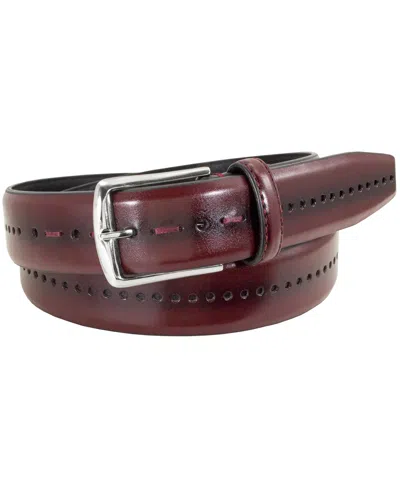 Stacy Adams Carnegie 33 Mm Belt In Brown