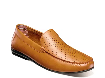 Stacy Adams Conroy Moc Toe Driver In Brown
