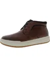 STACY ADAMS CORBIN MENS LEATHER ANKLE CHUKKA BOOTS