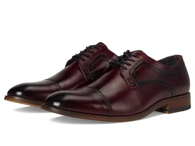Stacy Adams Dickinson Cap Toe Oxford In Burgundy