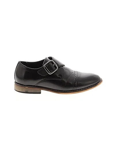 Pre-owned Stacy Adams Kids' Dress Shoes In Black