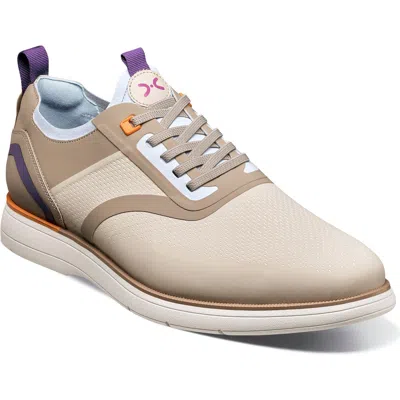 Stacy Adams Everidge Pull-on Sneaker In Cream Multi