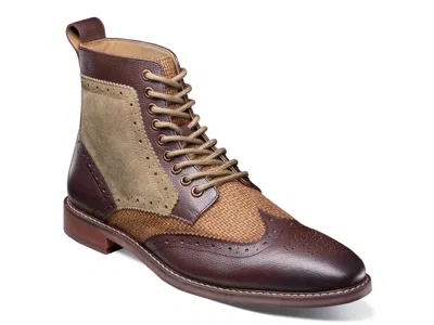 Stacy Adams Finnegan Boot In Burgundy