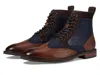 Stacy Adams Finnegan Wing Tip Boot In Multi