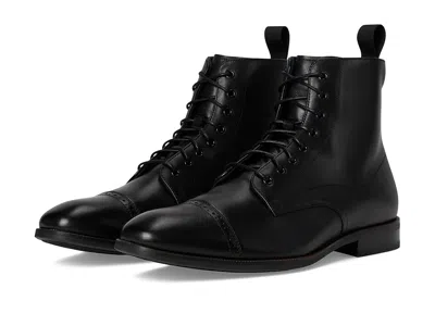 Stacy Adams Henry Cap Toe Lace-up Boot In Animal Print
