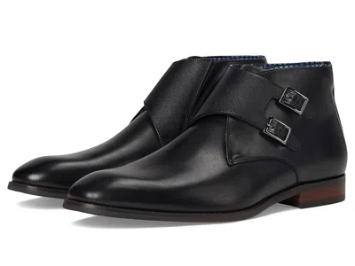STACY ADAMS KAIUS DOUBLE MONK STRAP BOOTS
