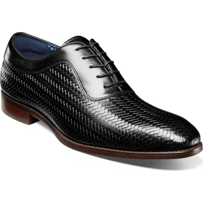Stacy Adams Keating Woven Derby In Black