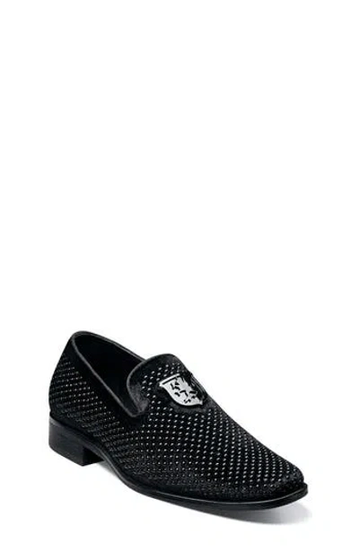Stacy Adams Kids' Swagger Slip-on Loafer In Black