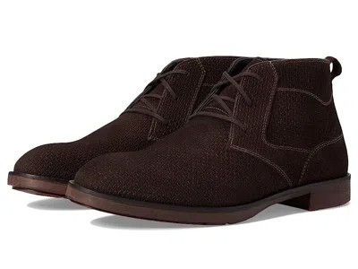Stacy Adams Kyron Chukka Boots Men's Brown Leather Round Toe Ankle Jobb1008
