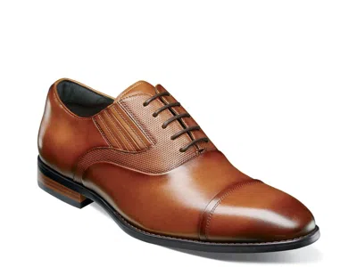 Stacy Adams Lucas Wingtip Oxford In Brown