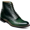 Stacy Adams Madison Cap Toe Lace Up Boot In Green