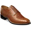 Stacy Adams Madison Mens Snake Embossed Leather Oxfords In Multi