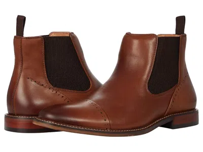 Stacy Adams Maury Cap Toe Chelsea Boot In Brown