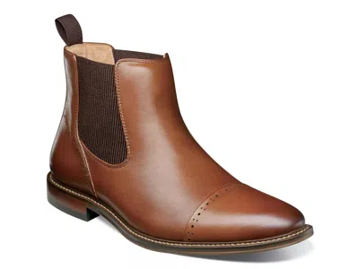 Stacy Adams Maury Chelsea Boot In Brown