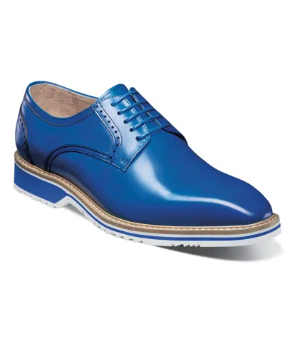 Stacy Adams Men's Barringer Plain Toe Oxford In Blue
