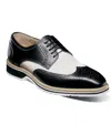 Stacy Adams Men's Beaumont Wingtip Oxford In Black White