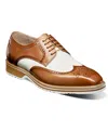 Stacy Adams Men's Beaumont Wingtip Oxford In Natural Multi