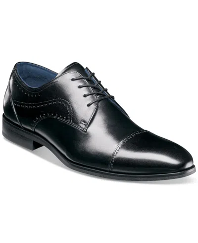 Stacy Adams Men's Bryant Lace-up Cap-toe Oxford Dress Shoes In Black