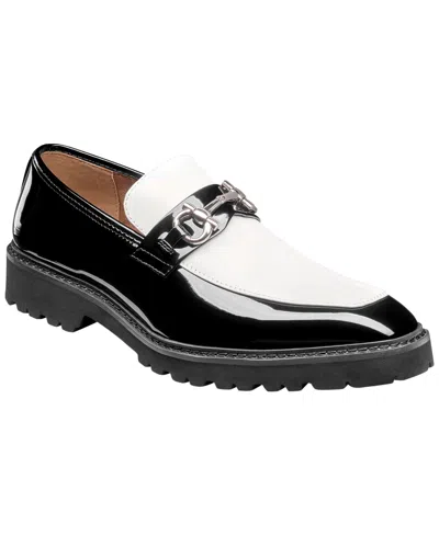 Stacy Adams Men's Carabello Moc-toe Loafers In Black  White