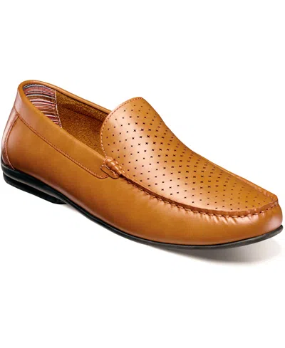 Stacy Adams Men's Conroy Perfed Slip On Shoe In Tan