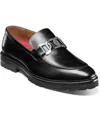 Stacy Adams Men's Hale Moc Toe Bit Slip On Loafer In Black