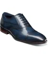 Stacy Adams Men's Kallum Cap-toe Oxford Dress Shoe In Navy