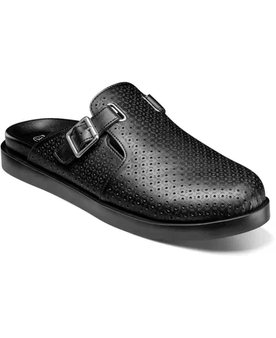 Stacy Adams Men's Montaine Strap Slip In Sandal In Black