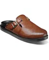 Stacy Adams Men's Montaine Strap Slip In Sandal In Cognac