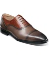 Stacy Adams Men's Reynolds Cap Toe Oxford In Gray Multi